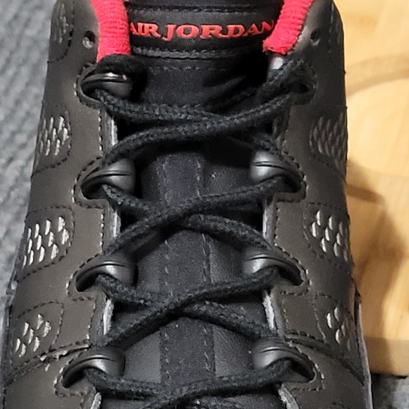 Jordan 9 Retro Golf Shoes Mens Size 7.5 Shadow Black Charcoal Red FJ5934-002 NEW main image 8